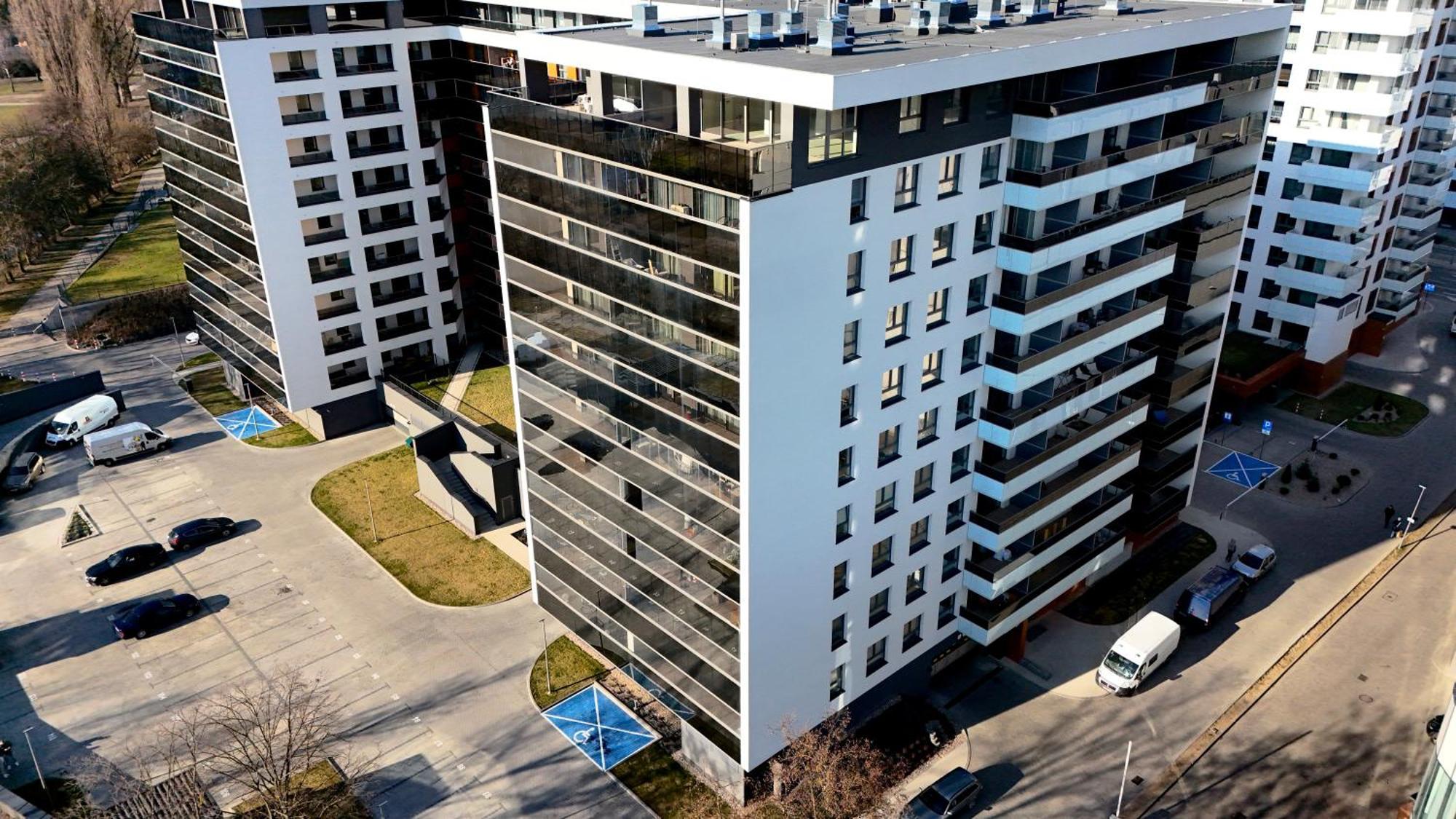Modern Sky Apartments بياليستوك المظهر الخارجي الصورة